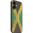 Jamaican Flag Dark Wood iPhone 16 Plus Skin